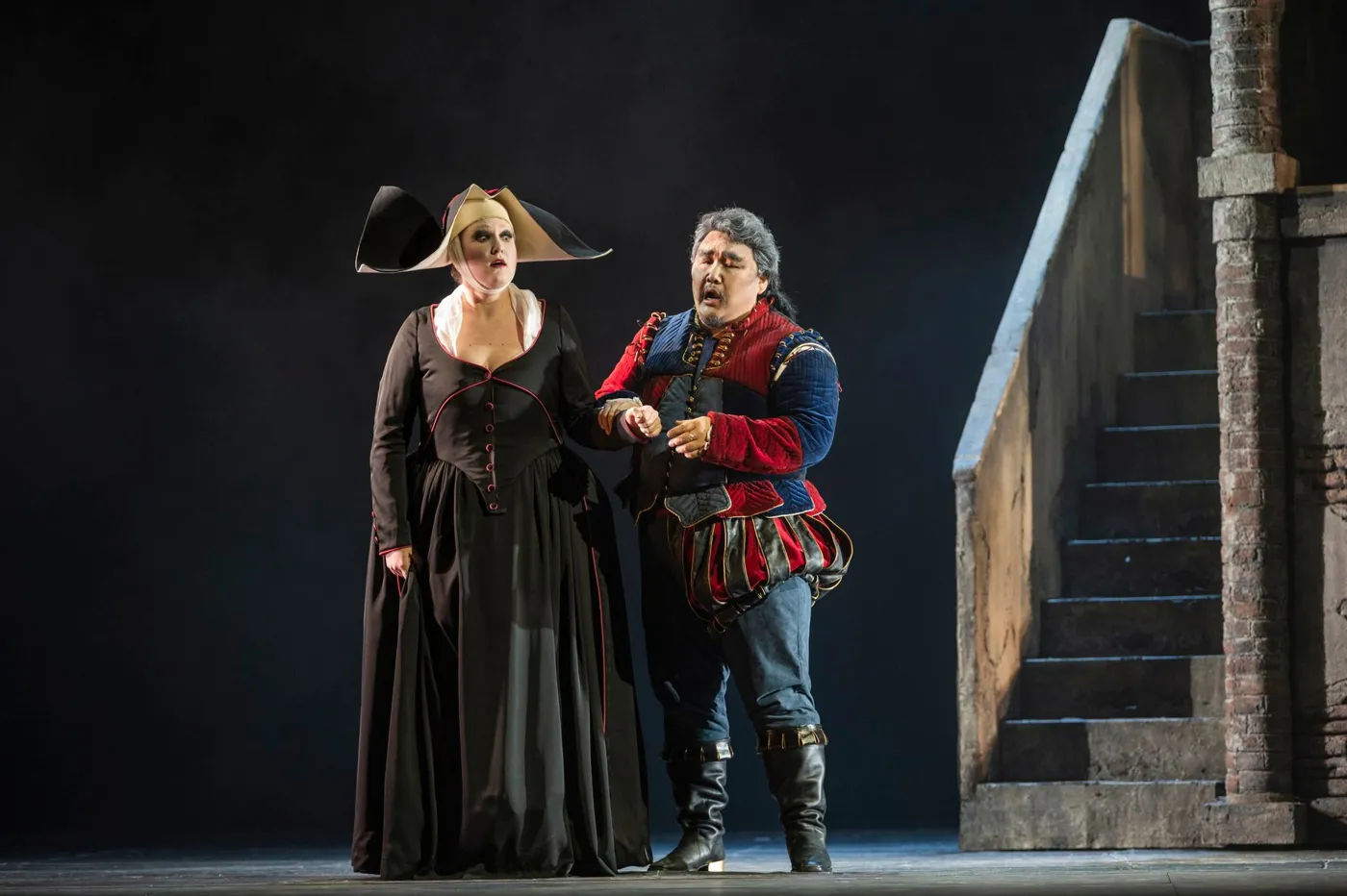 Caroline de Mahieu with Enkhbatyn Amartuvshin Rigoletto ORW